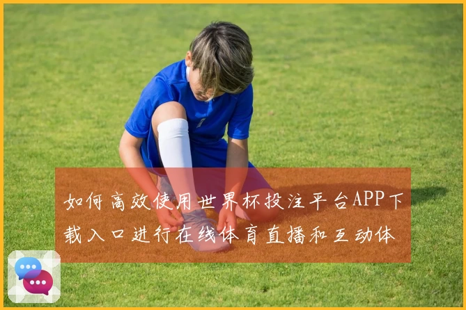 如何高效使用世界杯投注平台APP下载入口进行在线体育直播和互动体验