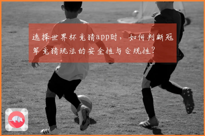 选择世界杯竞猜app时，如何判断冠军竞猜玩法的安全性与合规性？