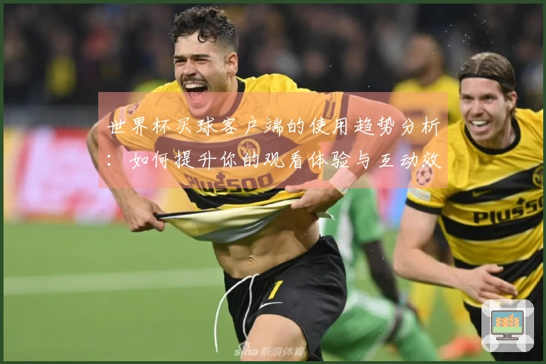 世界杯买球客户端的使用趋势分析:如何提升你的观看体验与互动效果